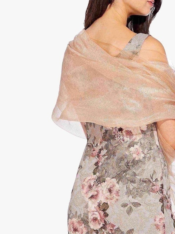 Metallic Wrap Scarf 1