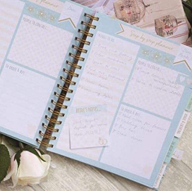 Duck Egg Blue Wedding Planner 2