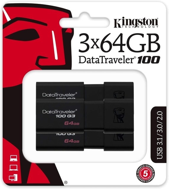 DataTraveller 100 (Pack of 3) 1