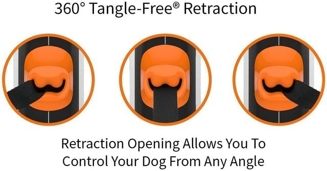 360° Heavy Duty Retractable Dog Lead 4