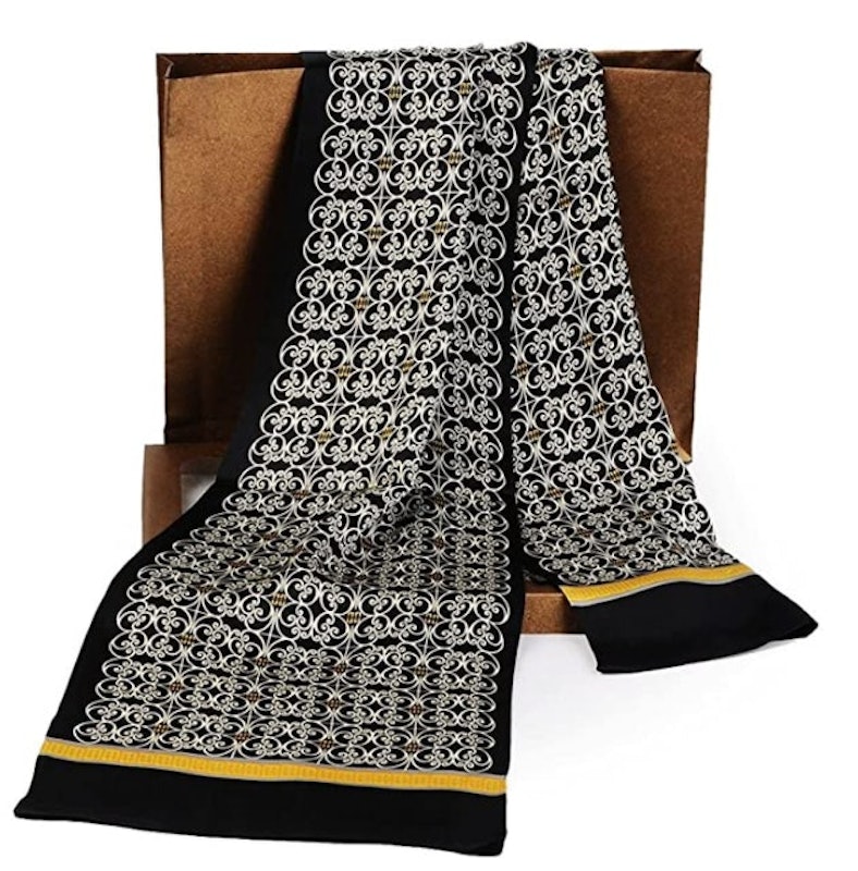 Long Silk Scarf 1