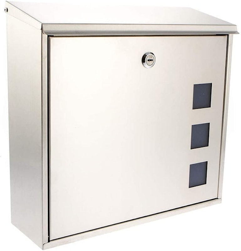 Wall-Mounted Stainless Steel Letter Box 1