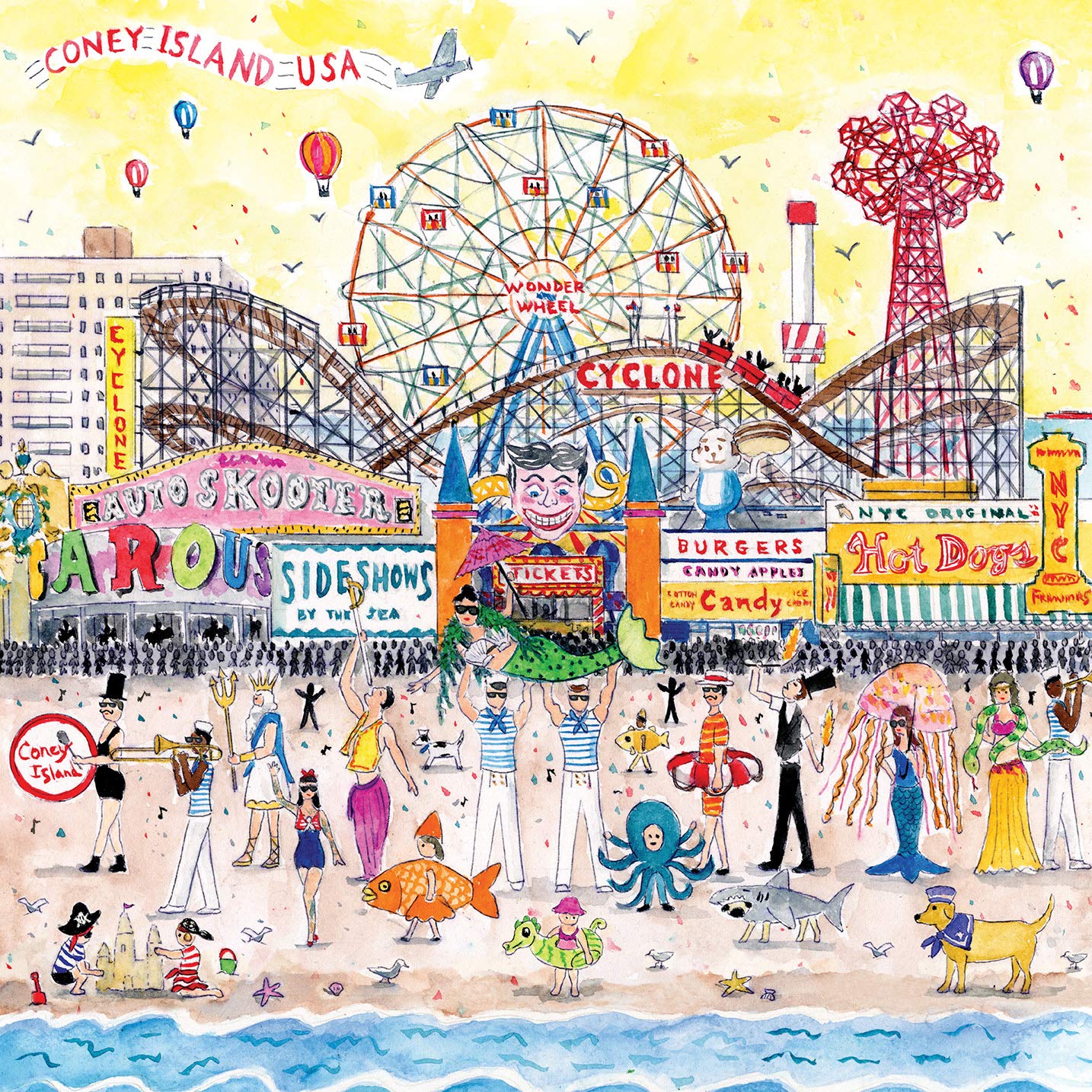 Summer Amusement at the Park by Michael Storrings 1