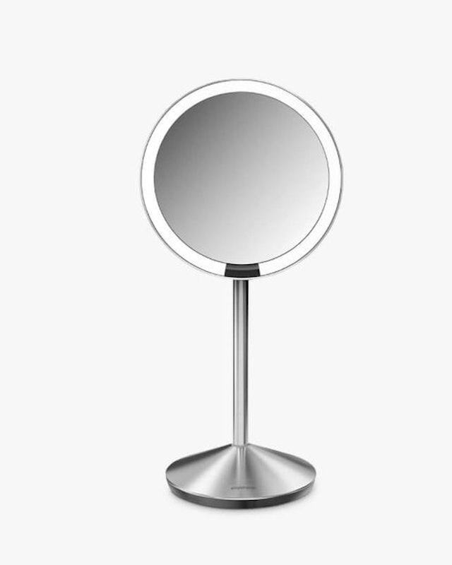 Mini Sensor Travel Magnifying Pedestal Mirror 1