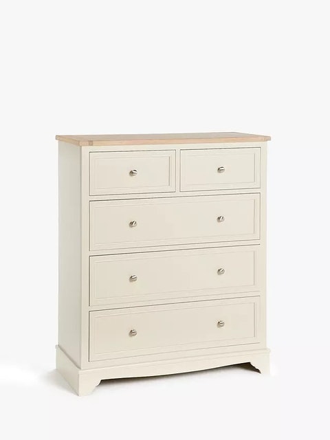 St Ives 5-Drawer Chest, Grey Haze 1