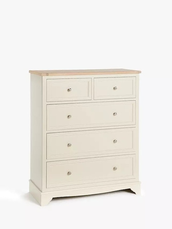 St Ives 5-Drawer Chest, Grey Haze 1