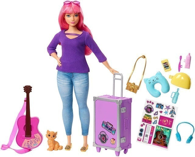 Barbie Daisy Doll and Travel Set 1
