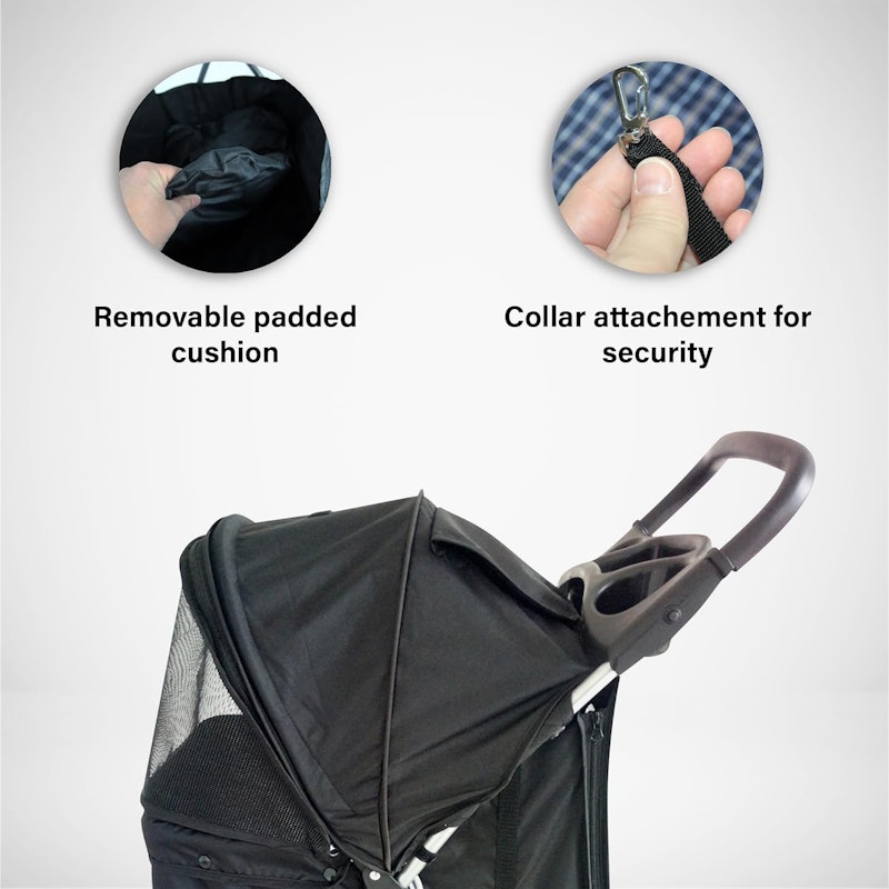 Pet Travel Dog Stroller Pushchair 5