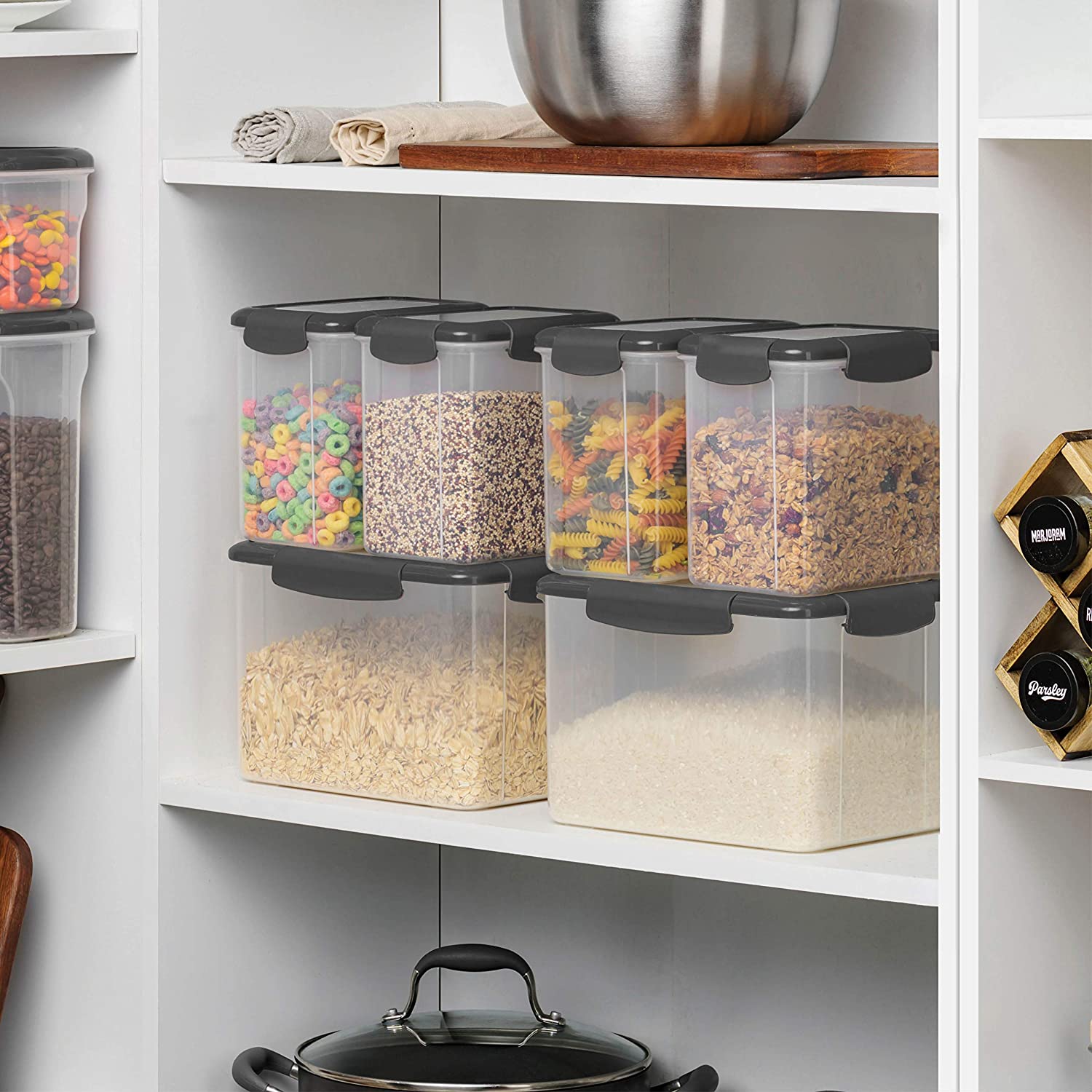 Airtight Dry Food Storage Containers 2