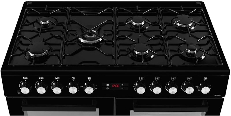 Beko 100cm Dual Fuel Range Cooker 3