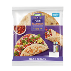 Plain Naan Wraps