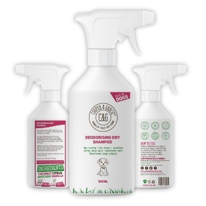 Dry Dog Shampoo Spray 1