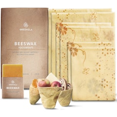 2. Yulia & Victor Organic Beeswax Wraps with Muslin
