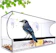 Nature Decor Acrylic Clear Window Bird Feeder 1