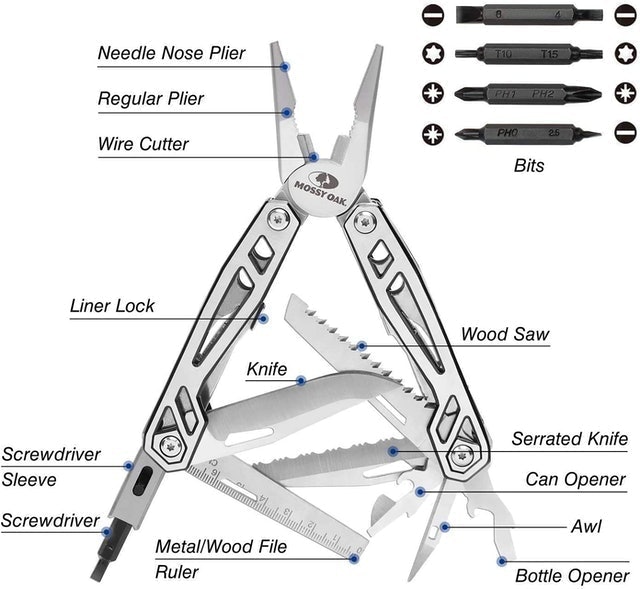 21-in-1 Stainless Steel Multi-Tool 2