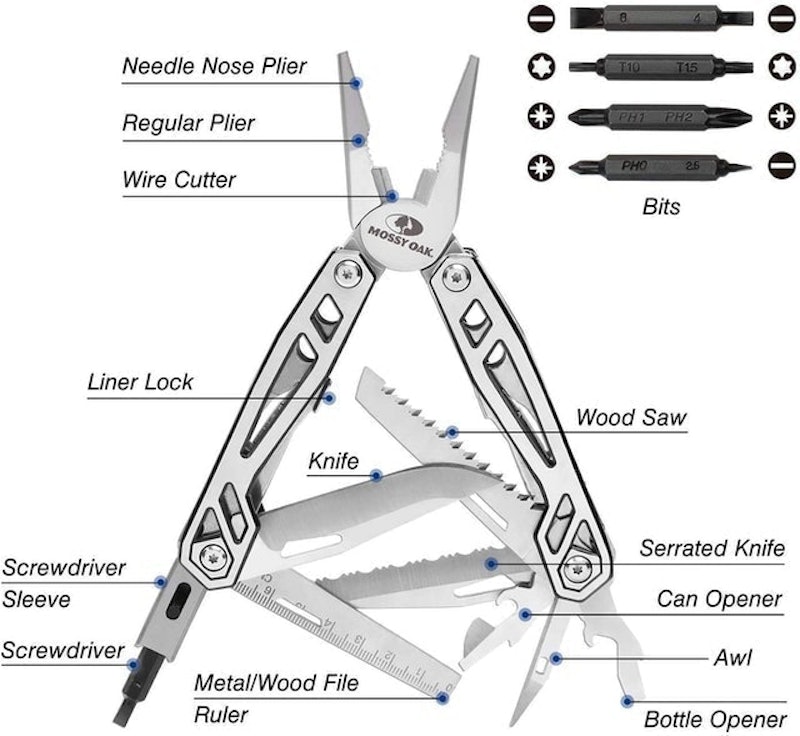 21-in-1 Stainless Steel Multi-Tool 2