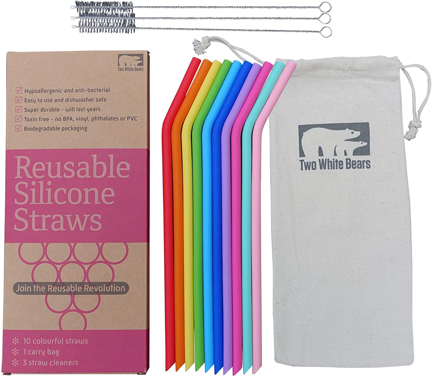 10 Best Reusable Straws UK 2024 1