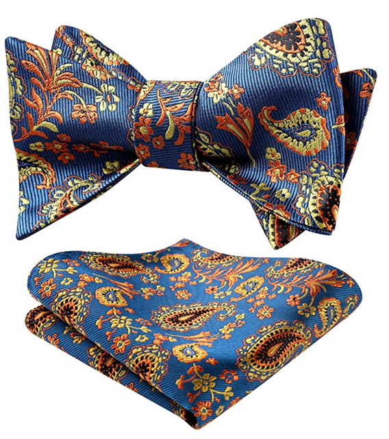 Men's Paisley Bow Tie 1