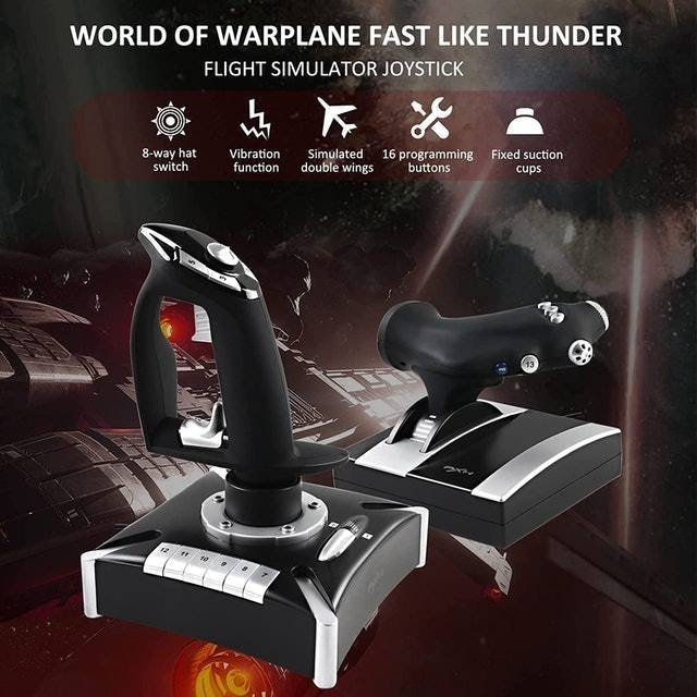 Flight Stick With Throttle 3