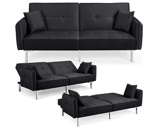 Fabric Sofa Bed 3 Seater 1