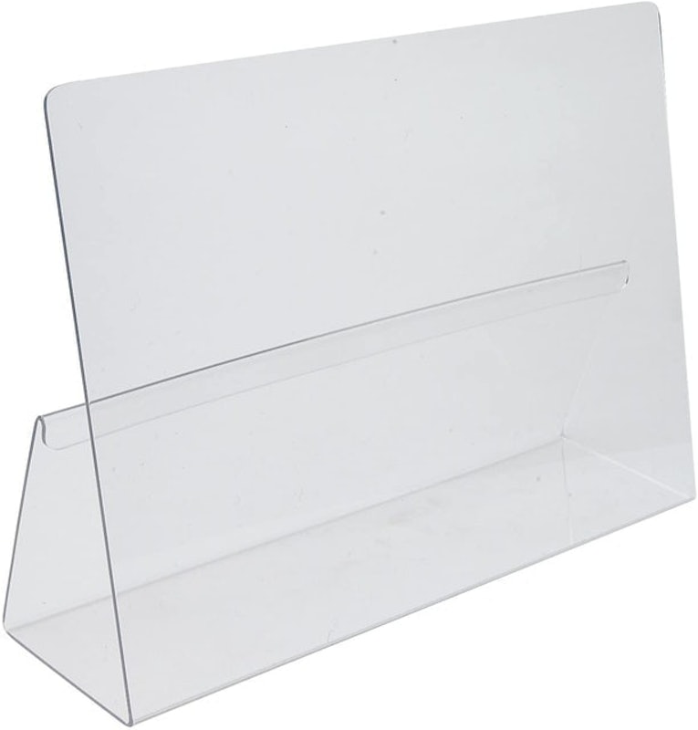 Transparent Acrylic Book Stand 1