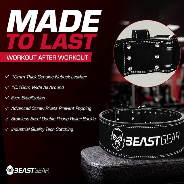 Premium Double Prong Powerlifting Belt 2