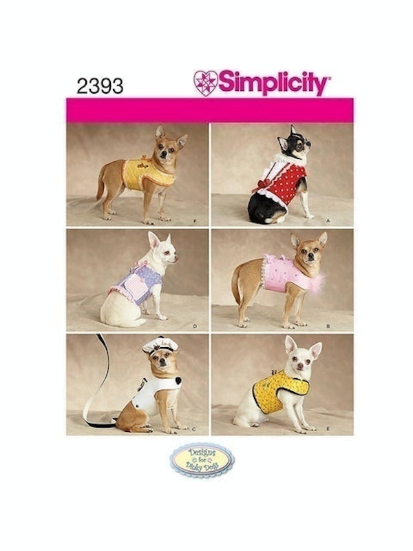 Dog Outfit Sewing Pattern 1