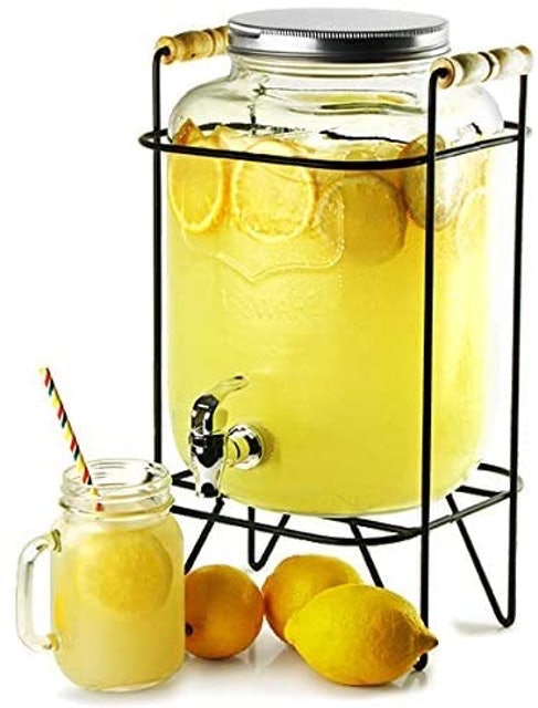 Yorkshire Mason Jar Drinks Dispenser  1
