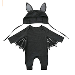 Halloween Bat Romper