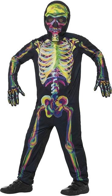 Glow in The Dark Skeleton Costume 1