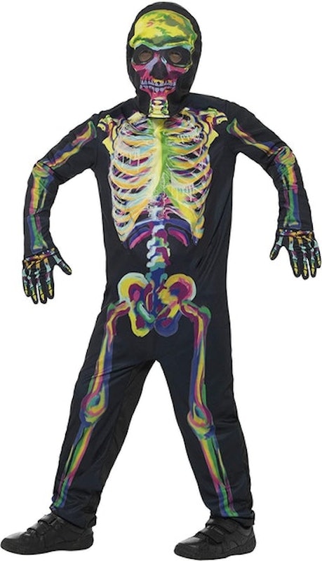 Glow in The Dark Skeleton Costume 1