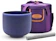 TOPFUND Indigo A Note Crystal Singing Bowl 1