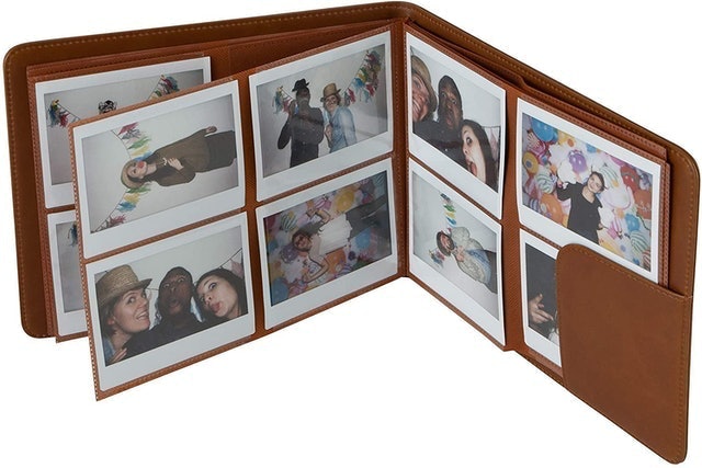 9. FujiFilm Instax Wide Photo Album, Brown 2