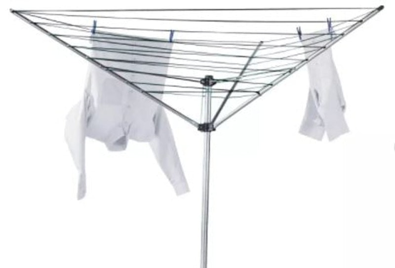 30m 3 Arm Outdoor Washing Line 1