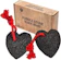 Pumston Black Heart Natural Pumice Stone 1