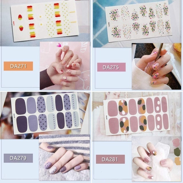 Full Wrap Nail Polish Stickers 2