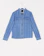 New Look Denim Shacket in Fine Stripe 1