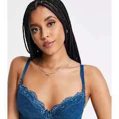 Maternity Fuller Bust Lace Wired Non-Padded Nursing Bra