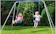 Chad Valley Kids Garden Double Swing Set 1