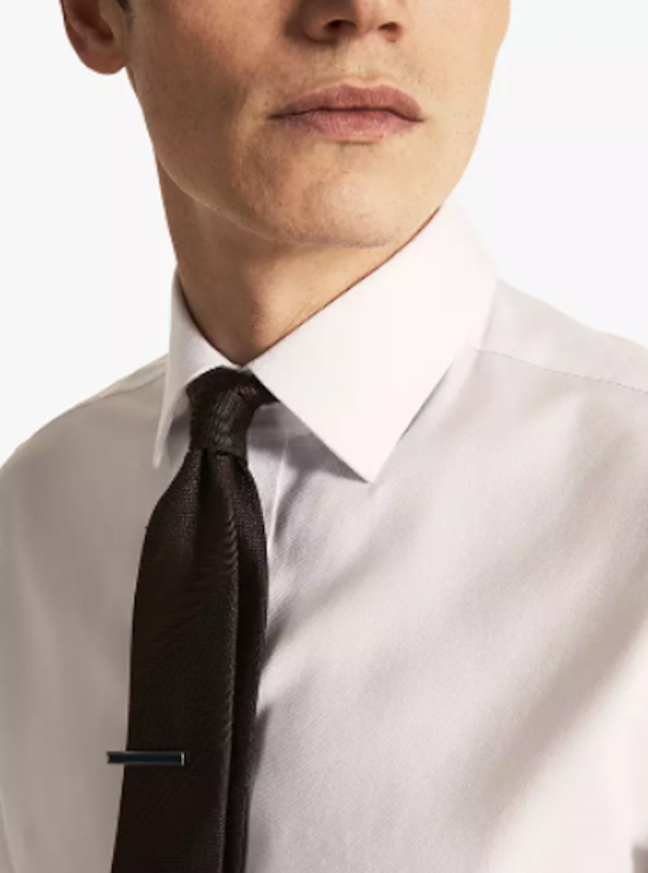 1851 Tailored Fit Double Cuff Non Iron Shirt 3