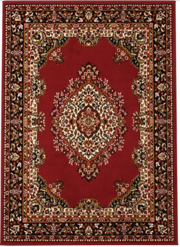 Bukhura Traditional Cut Pile Rug 1