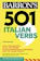 Barron's 501 Italian Verbs 1
