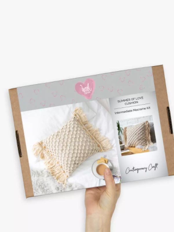Summer of Love Macrame Cushion Kit 1