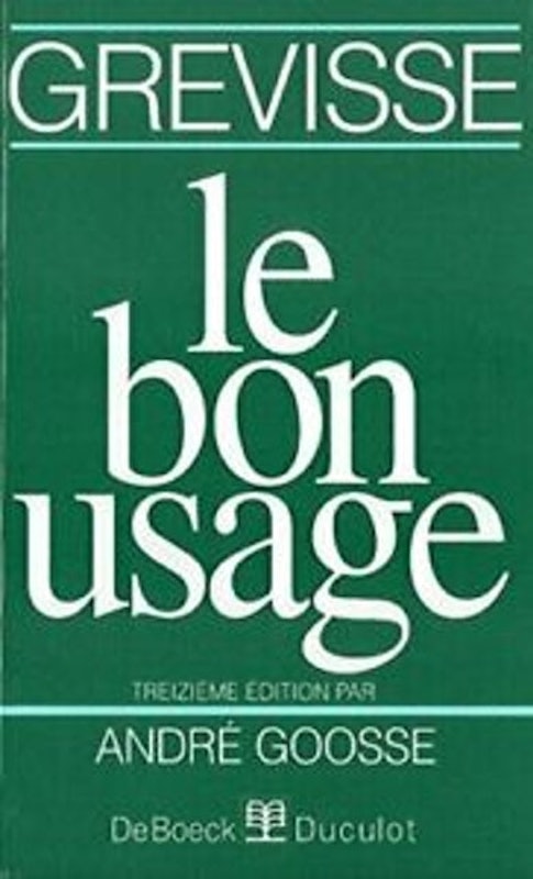 Le Bon Usage 1