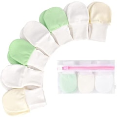 Anti-Scratch Unisex Baby Mittens