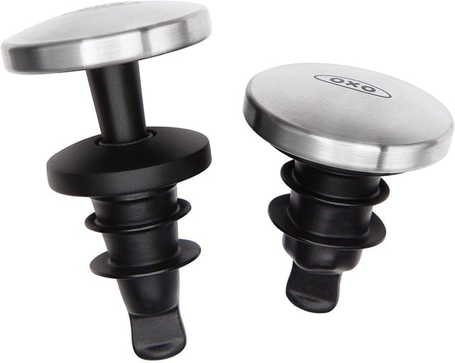 Expanding Stainless Steel Wine Stopper 1