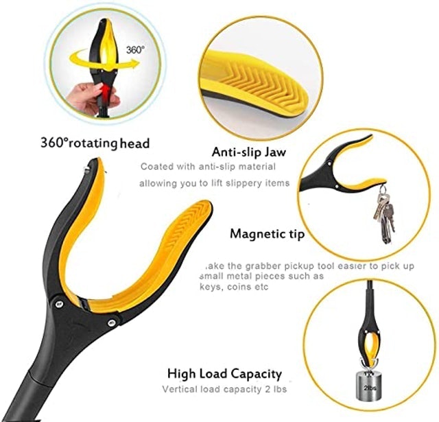  Foldable Pick Up Long Arm Reacher 2