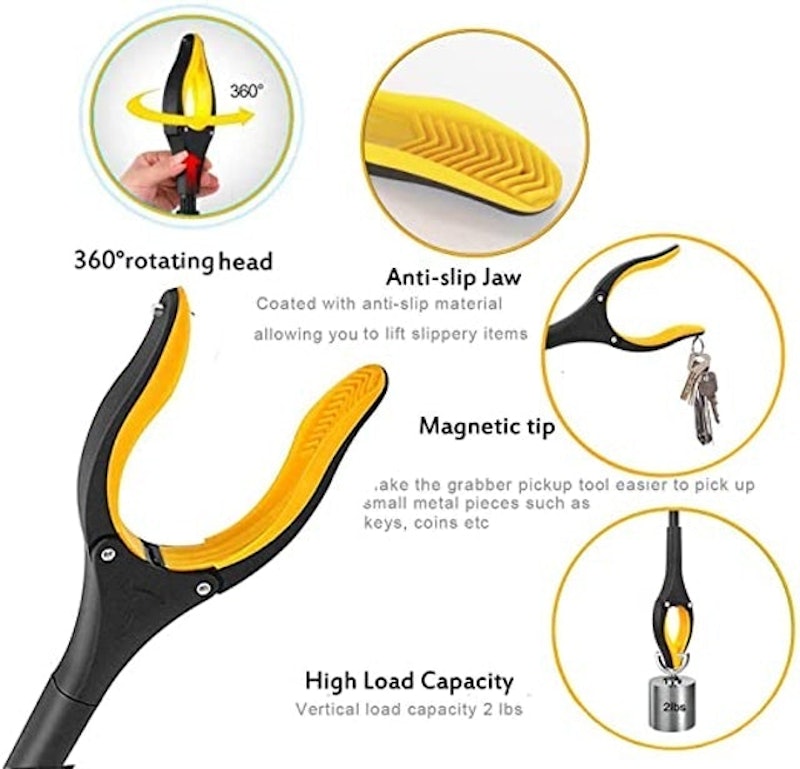 Foldable Pick Up Long Arm Reacher 2