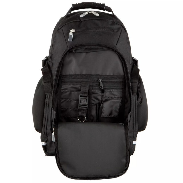 Large Black Backpack 3