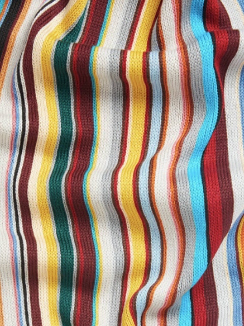 Rochelle Stripe Wool Scarf 3